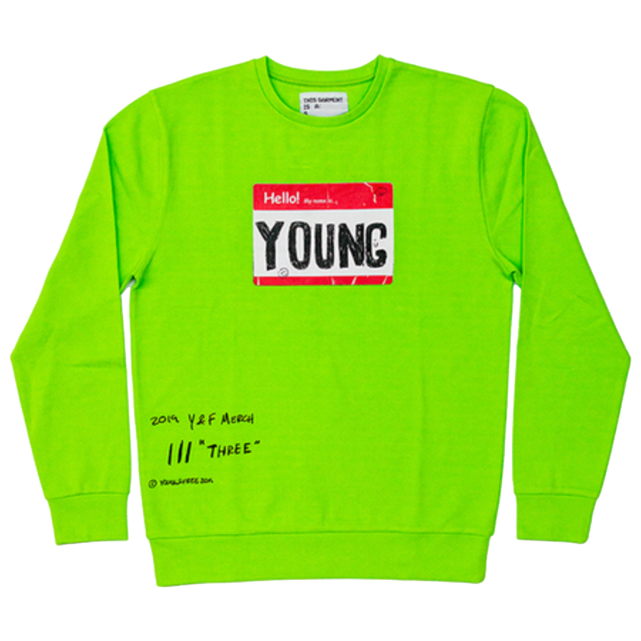 Y&F Young Sweatshirt (Neon Green)