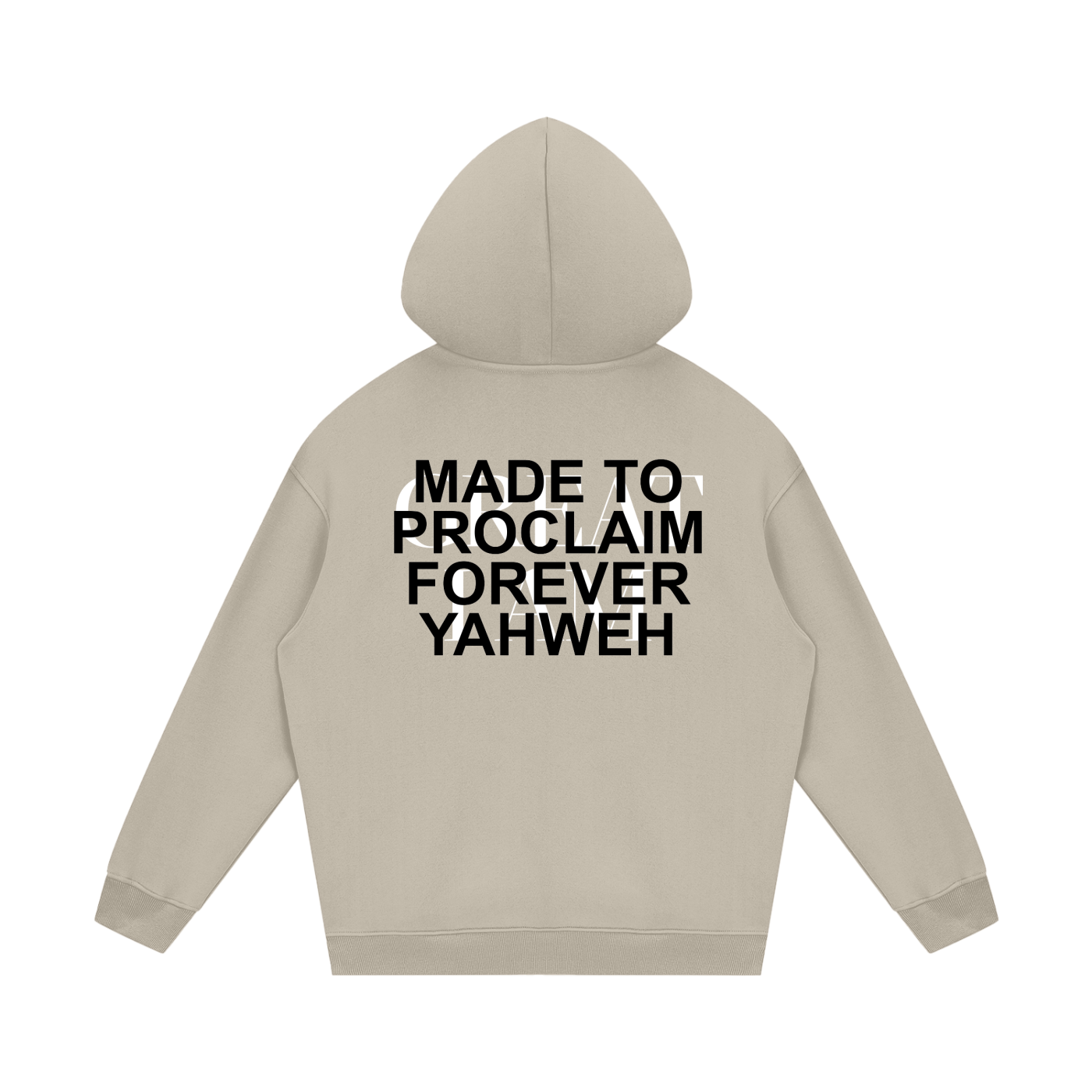 "Great I AM" Fleece Hoodie