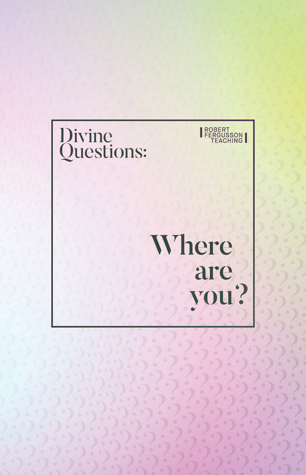 Where are you?