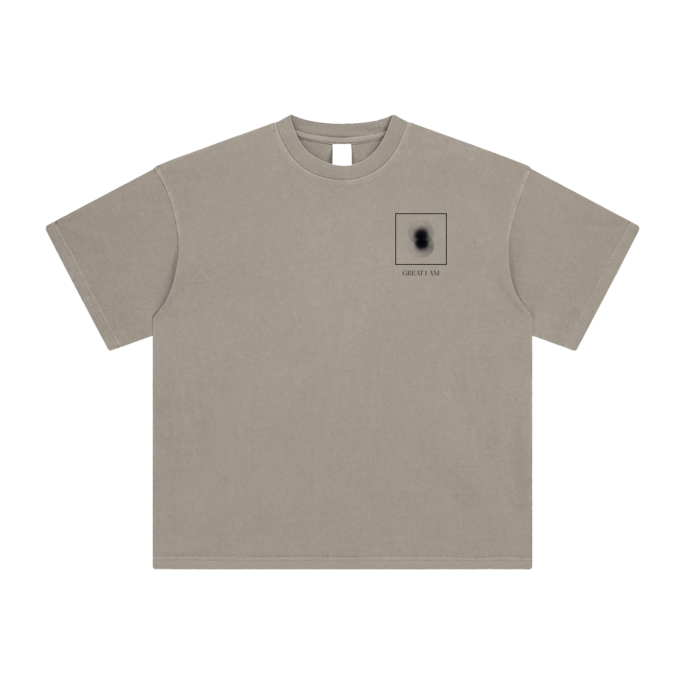 Great I AM Graphic Enzyme Washed T-Shirt