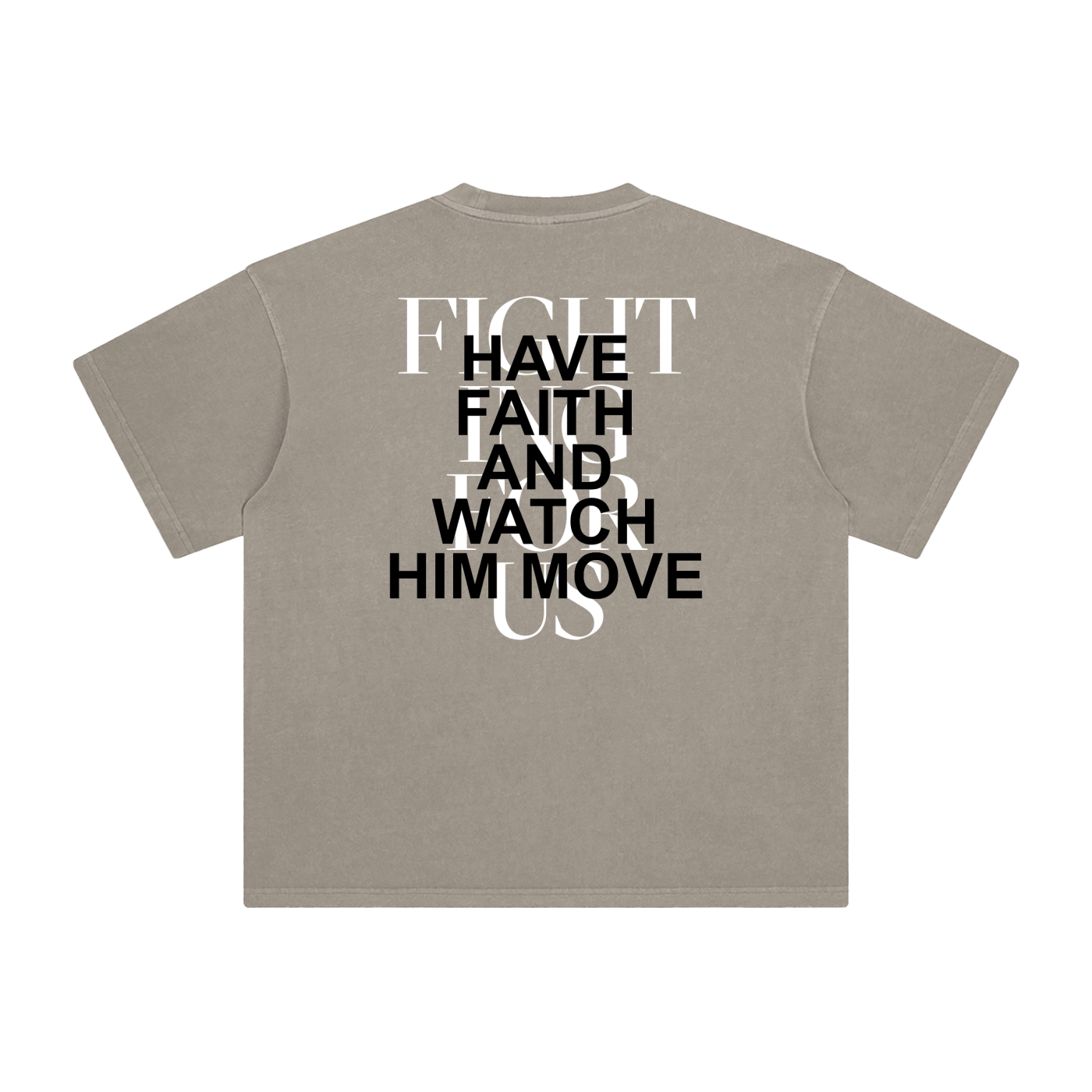 "Fighting For Us" Enzyme Washed T-Shirt