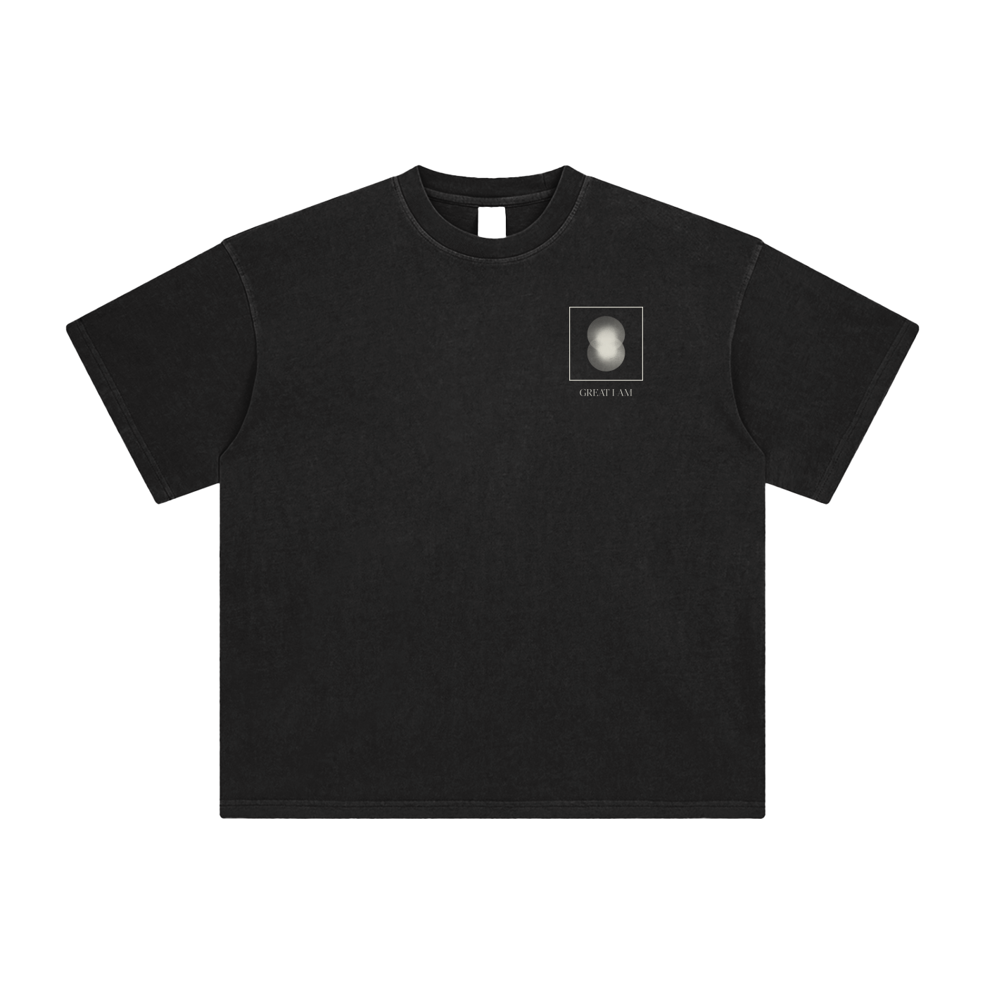 Great I AM Graphic Enzyme Washed T-Shirt