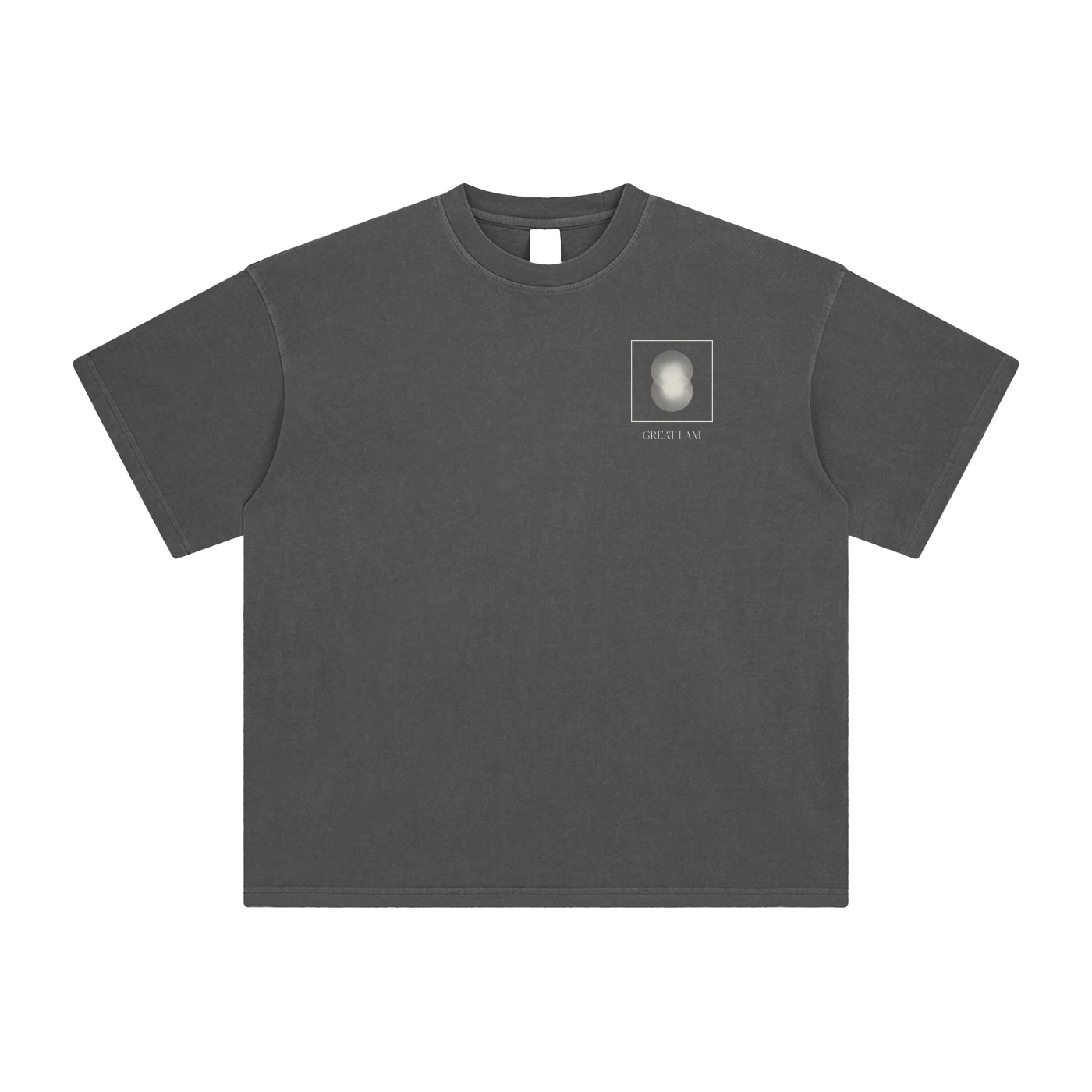 Great I AM Graphic Enzyme Washed T-Shirt