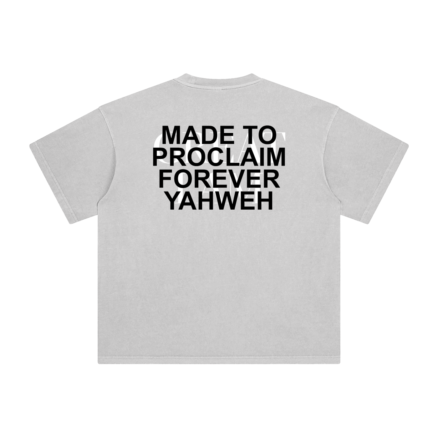 "Great I AM" Enzyme Washed T-Shirt