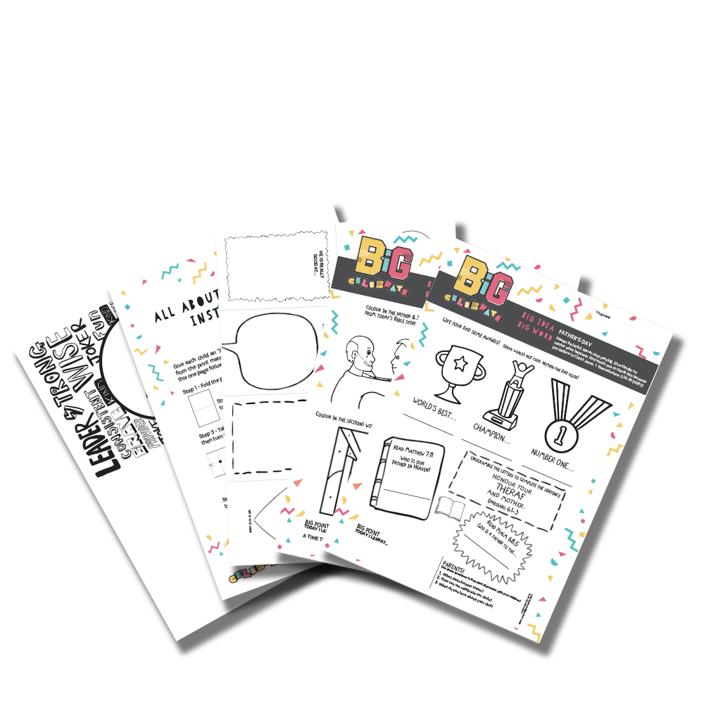 Father's Day Craft Pages