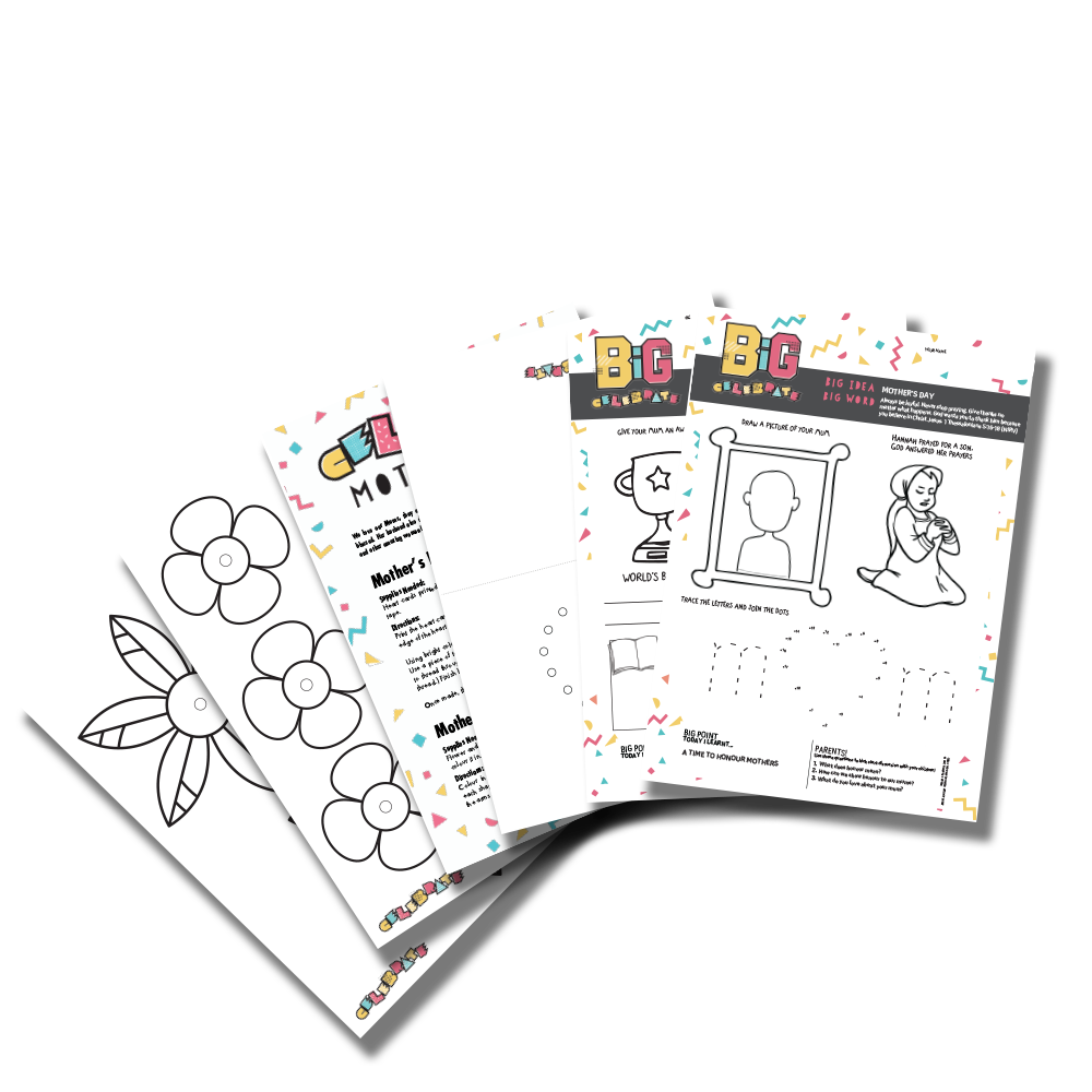 Mother’s Day Craft Pages