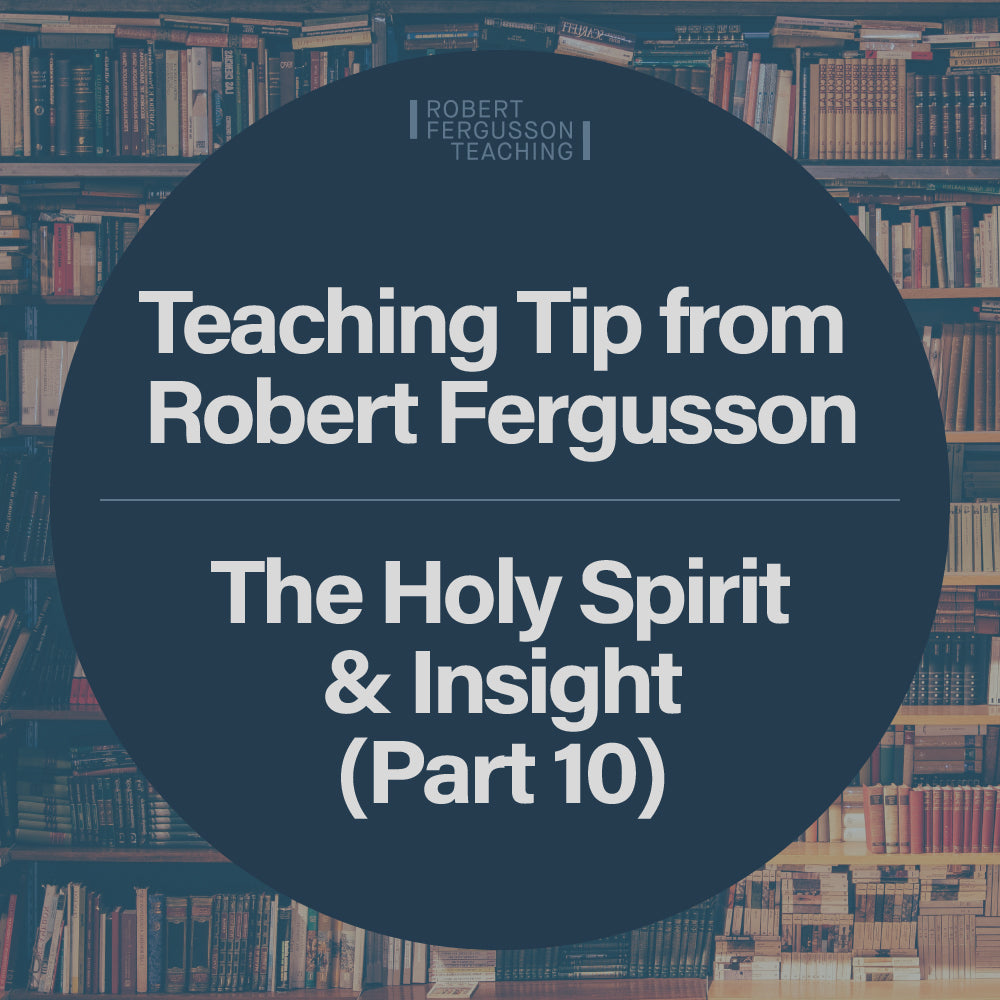 The Holy Spirit & Insight