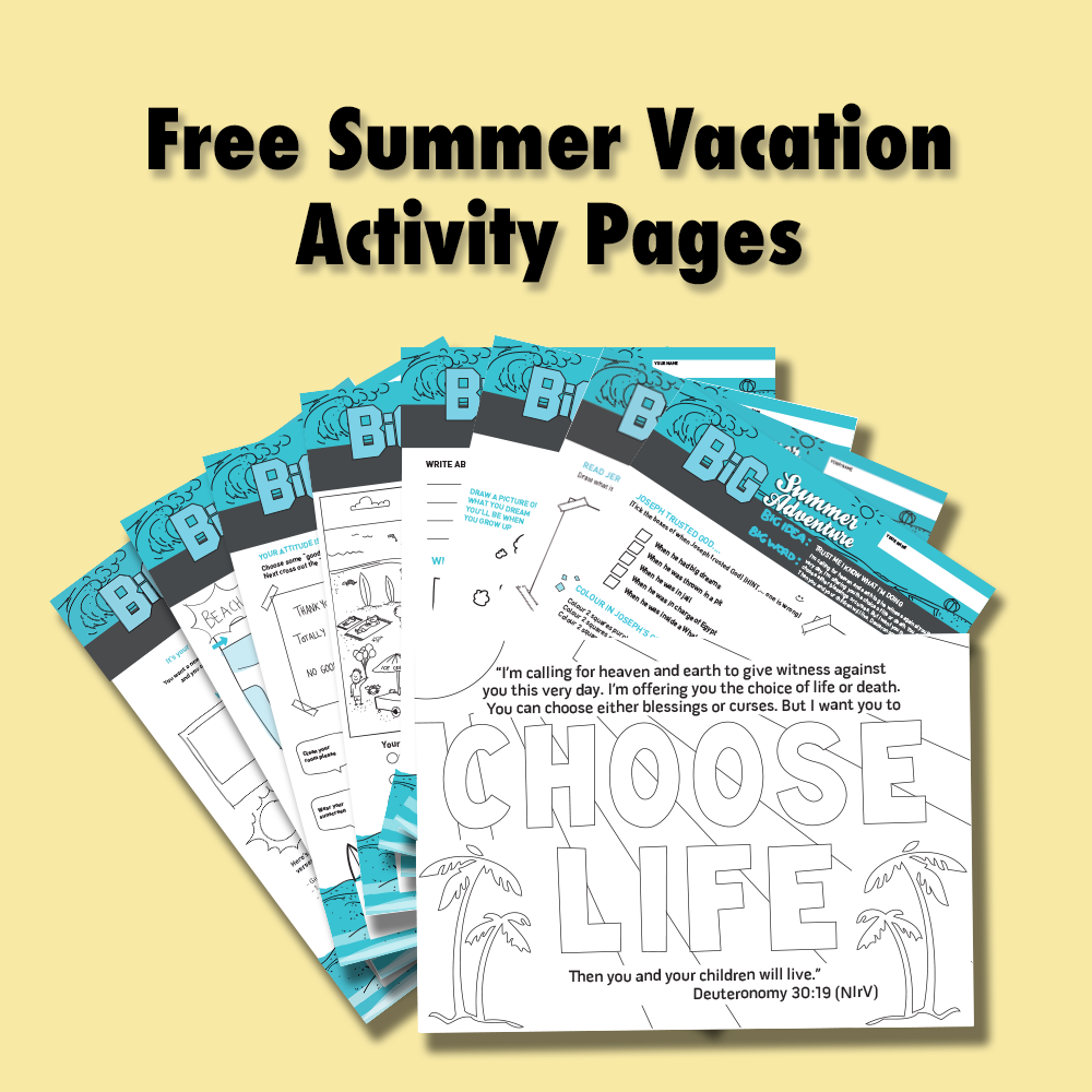 Summer Activity Pages