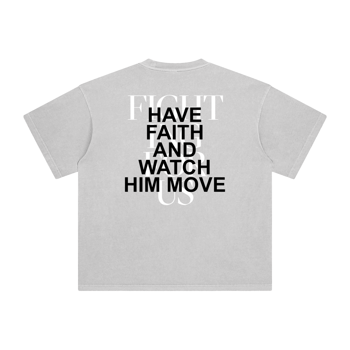 "Fighting For Us" Enzyme Washed T-Shirt