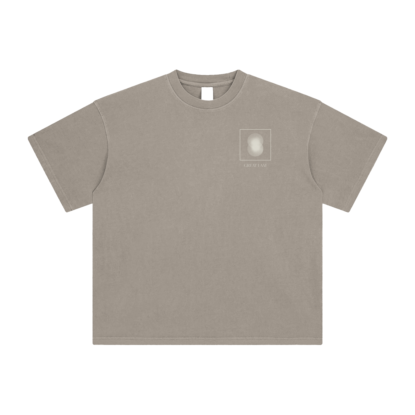 Great I AM Graphic Enzyme Washed T-Shirt