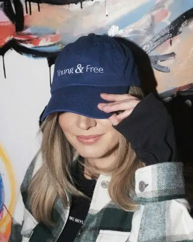Young & Free Blue Hat